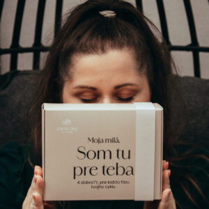 Darčeková krabička. Moja milá som tu pre teba – 4 dobroTY pre potvrdenie tvojej cyklickosti.